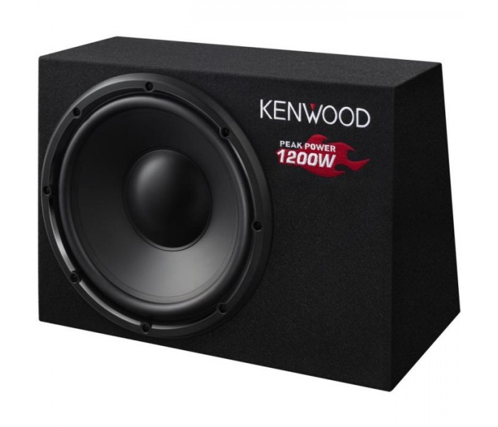 Kenwood KSCW1200B 12" 1200W Box-Type Passive Subwoofer